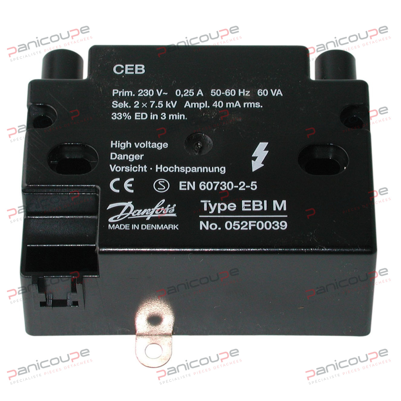 DANFOSS EBI M2 X 7.5 KV TRANSFORMER product photo