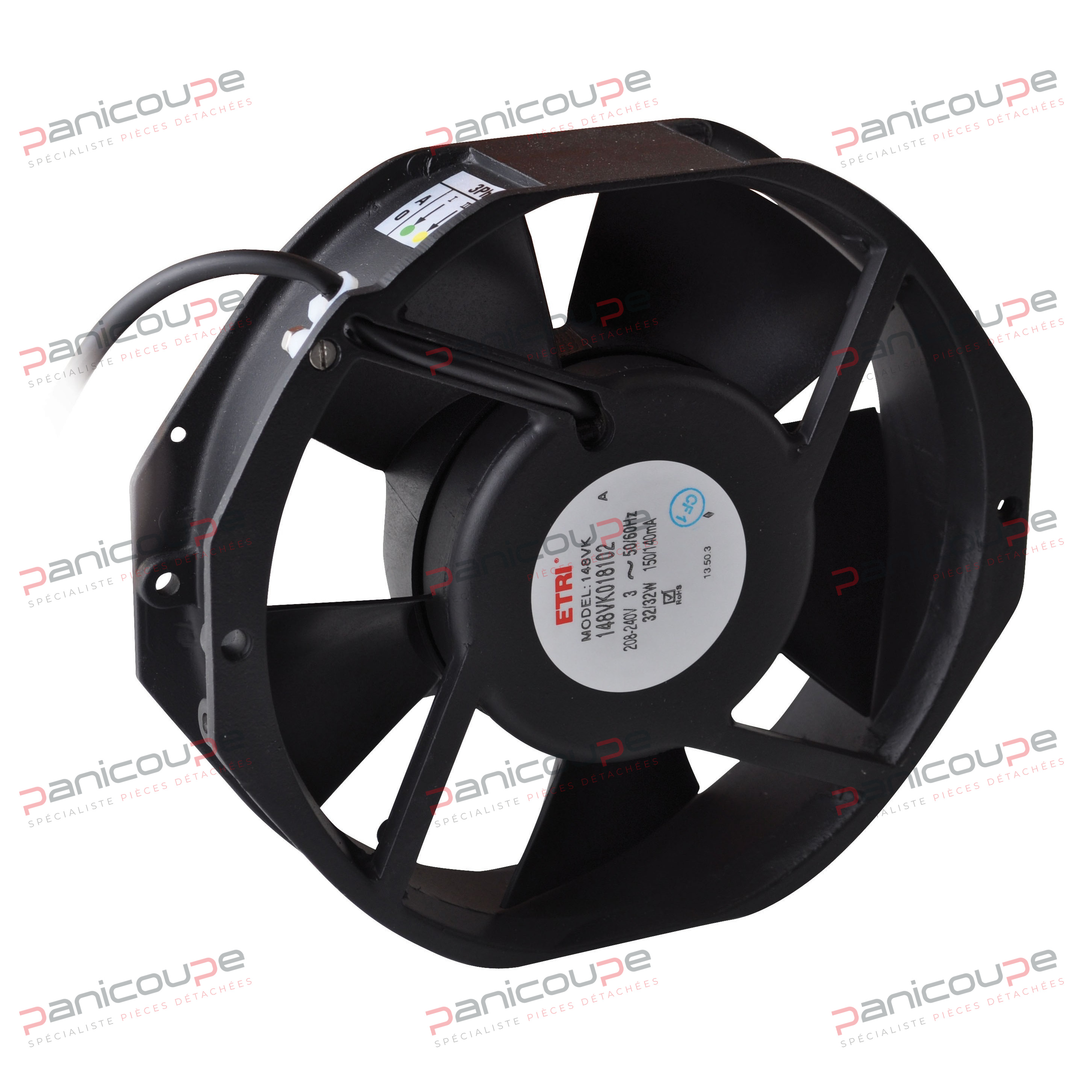 THREE-PHASE AXIAL FANS - SPECIAL FOR PUSHER CHAMBERS product photo