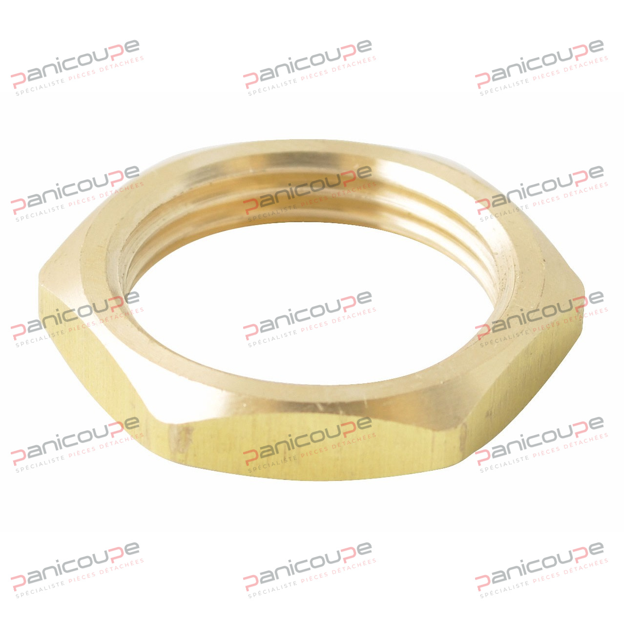 BRASS FITTINGS HEXAGONAL LOCKNUT product photo
