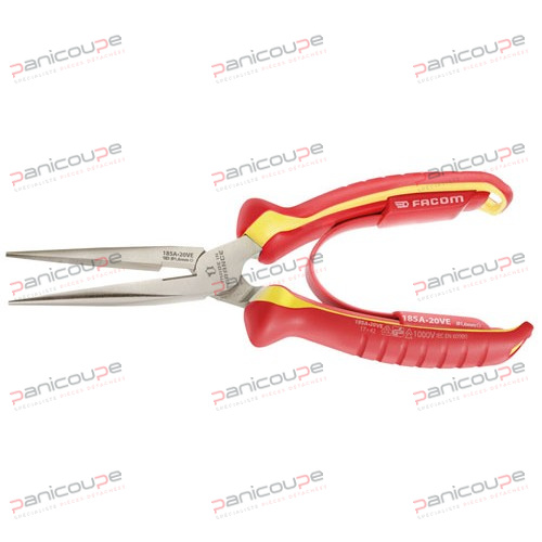1000 VOLT INSULATED STRAIGHT NOSE PLIERS product photo
