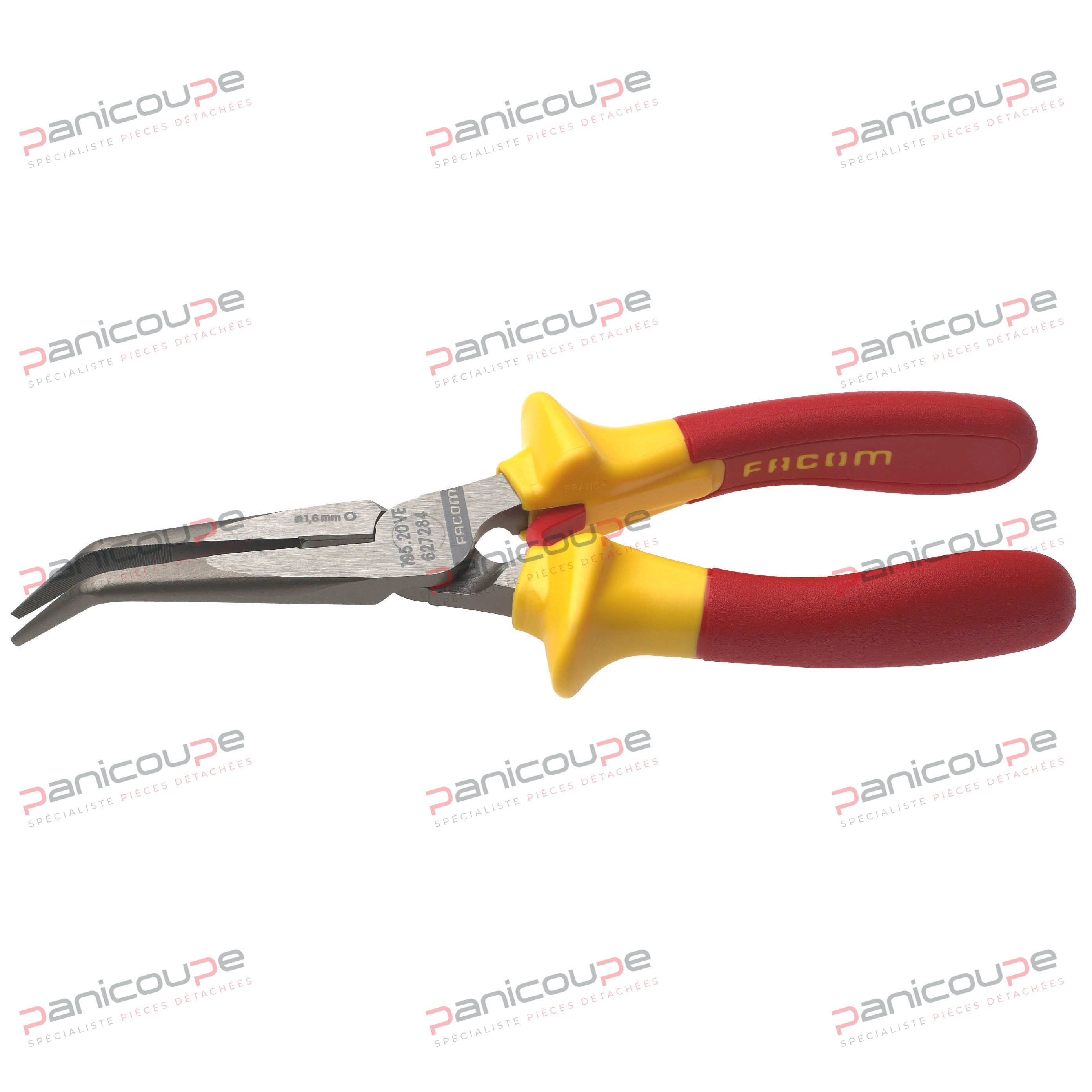 INSULATED NEEDLE-NOSE PLIERS 1000 VOLTS product photo