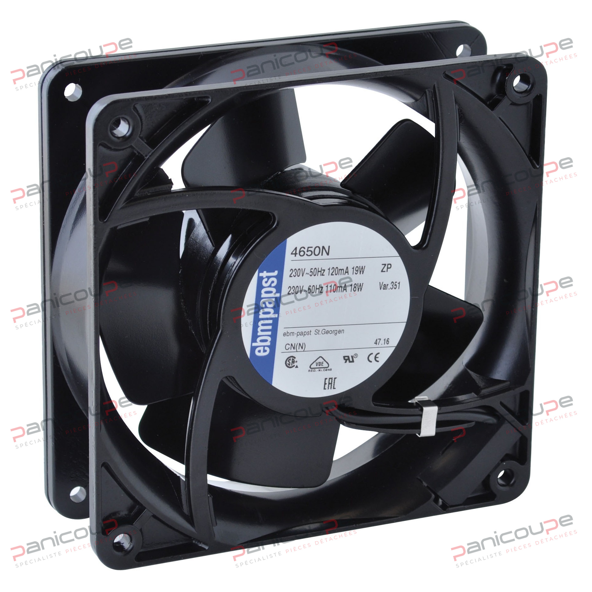 EBM PAPST 4650N COMPACT AXIAL FANS product photo
