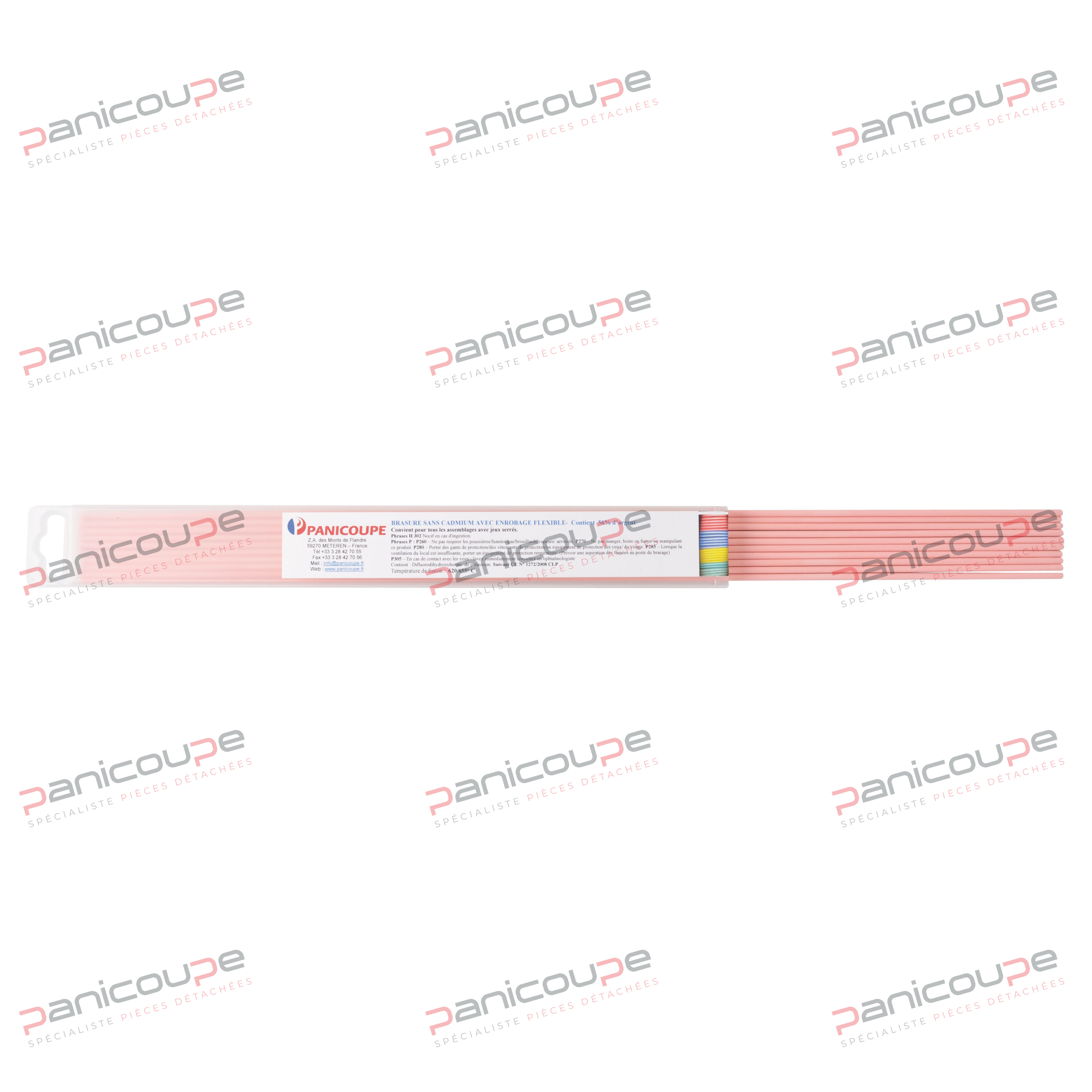 56% CADMIUM-FREE SILVER - COATED - &Oslash; 2 MM product photo