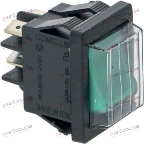 GREEN BIPOLAR SWITCH 16A product photo