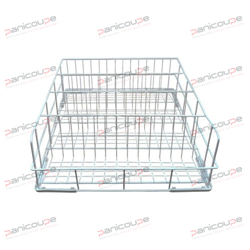INCLINED GLASS BASKET 500 x 500 x 170 mm product photo