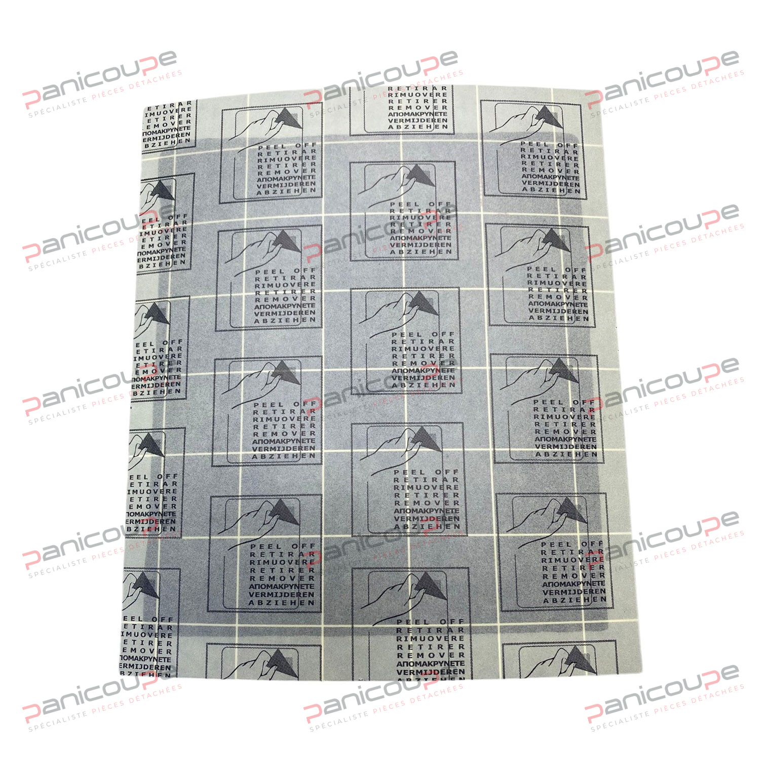 PLAQUE DE GLU  160 X 195 MM NOIRE product photo