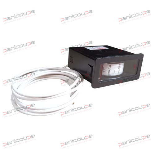 THERMOMETER RECT. BLACK 0-120&deg; product photo