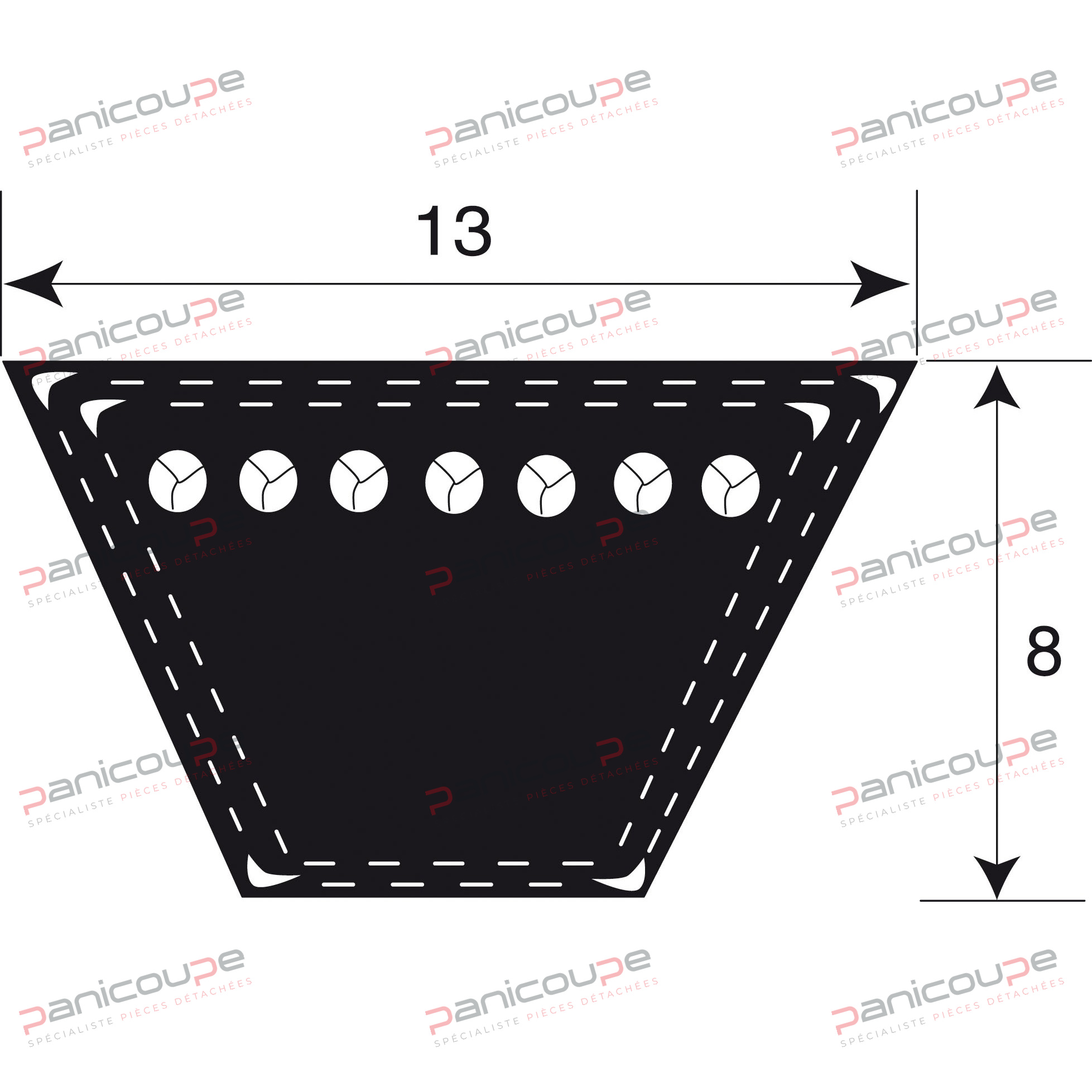 TRAP&Eacute;ZO&Iuml;DALES CLASSIQUES S&Eacute;RIE A product photo