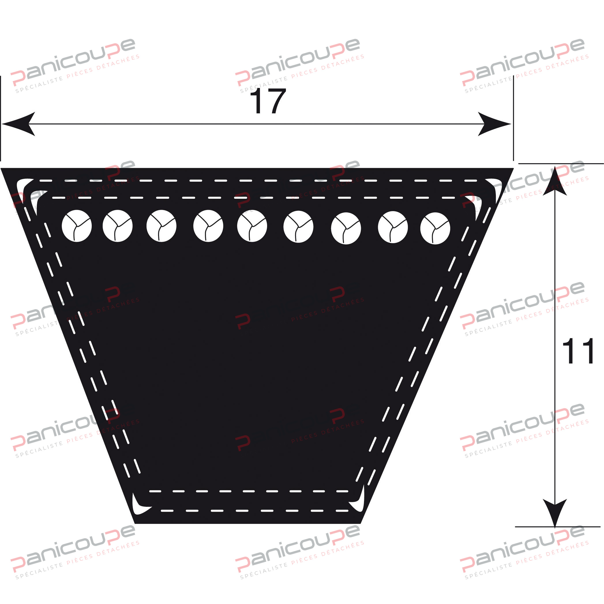 TRAPEZOIDALES CLASSIQUES SERIE B product photo