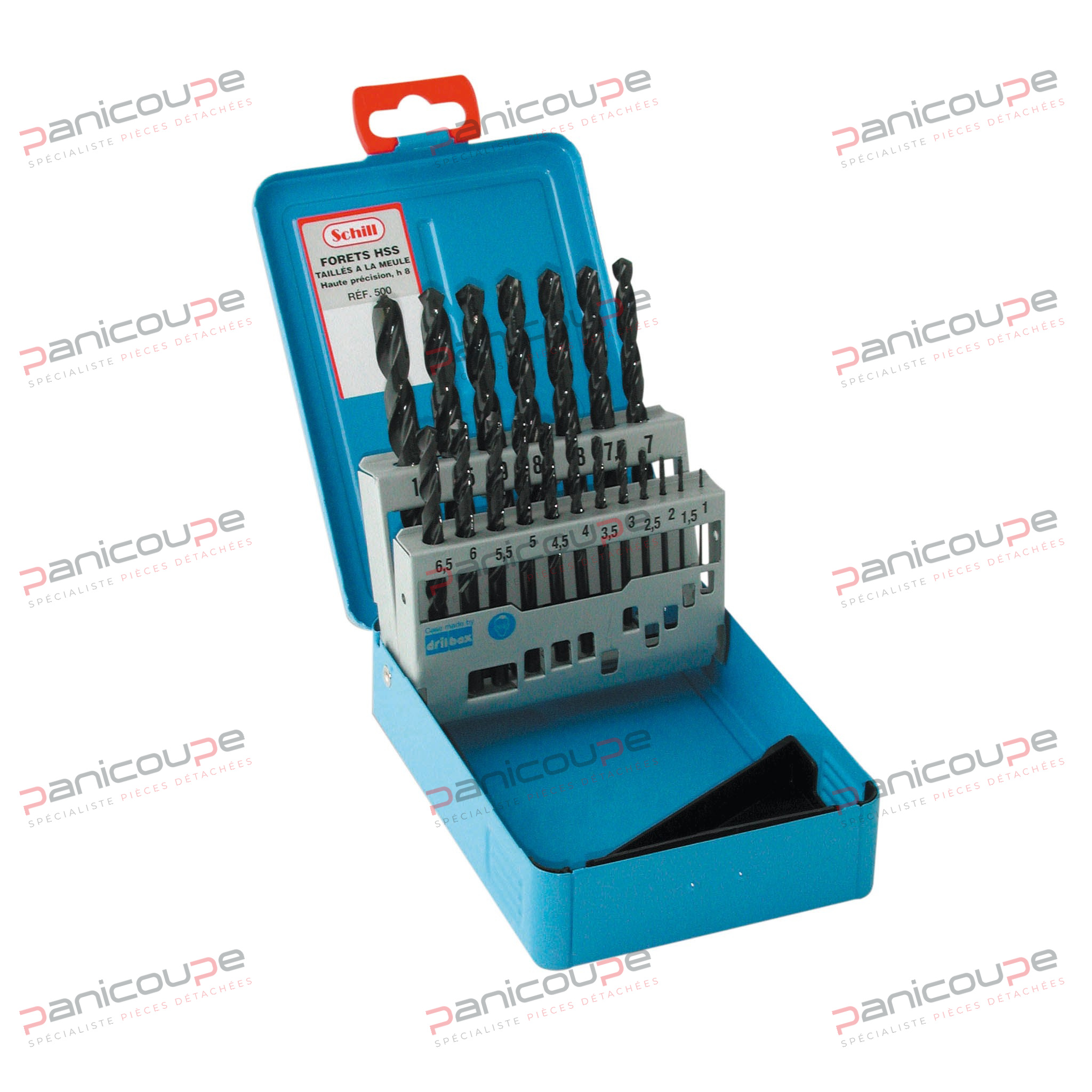 SET OF 19 HSS DRILLS product photo