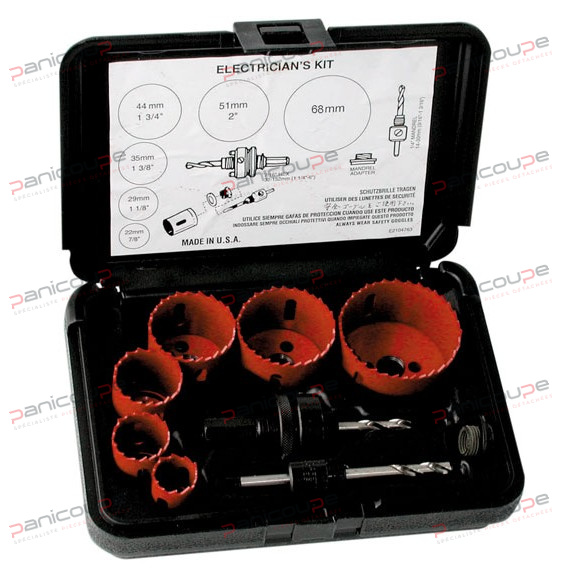 BOX OF HOLE SAWS product photo