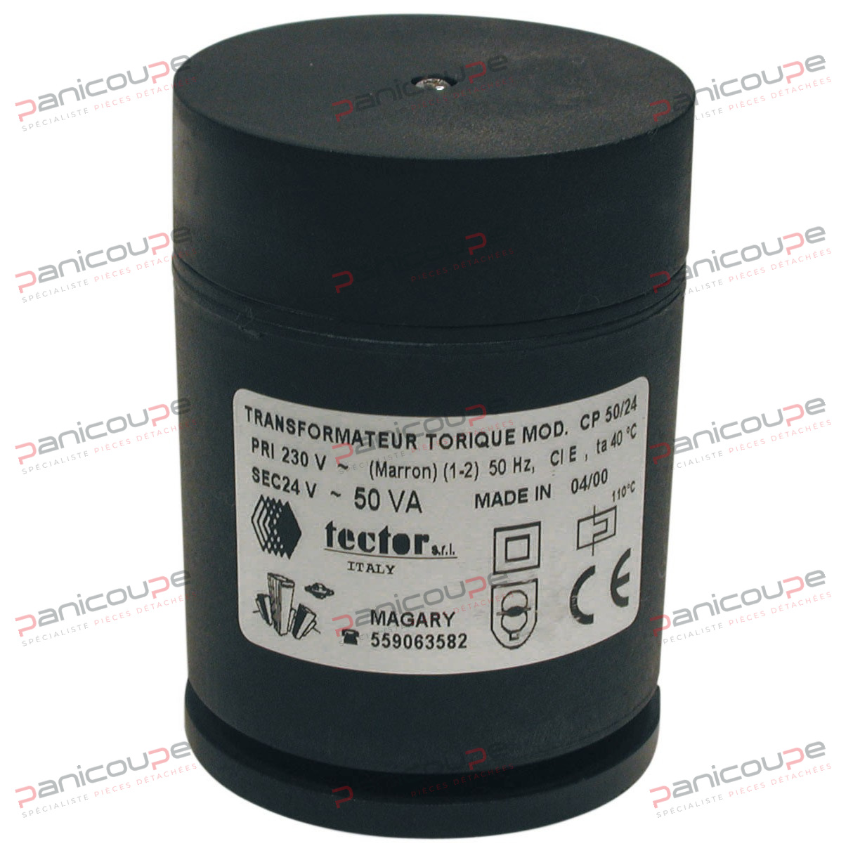 TOROIDAL TRANSFORMER 230/24 V - 50 VA product photo