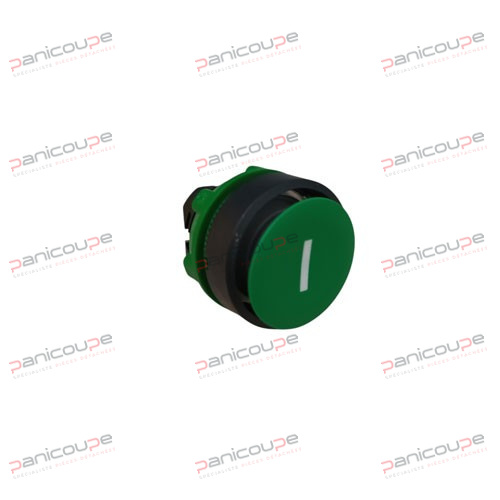 GREEN PUSH BUTTON HEAD &Oslash;22 - ZB5 product photo