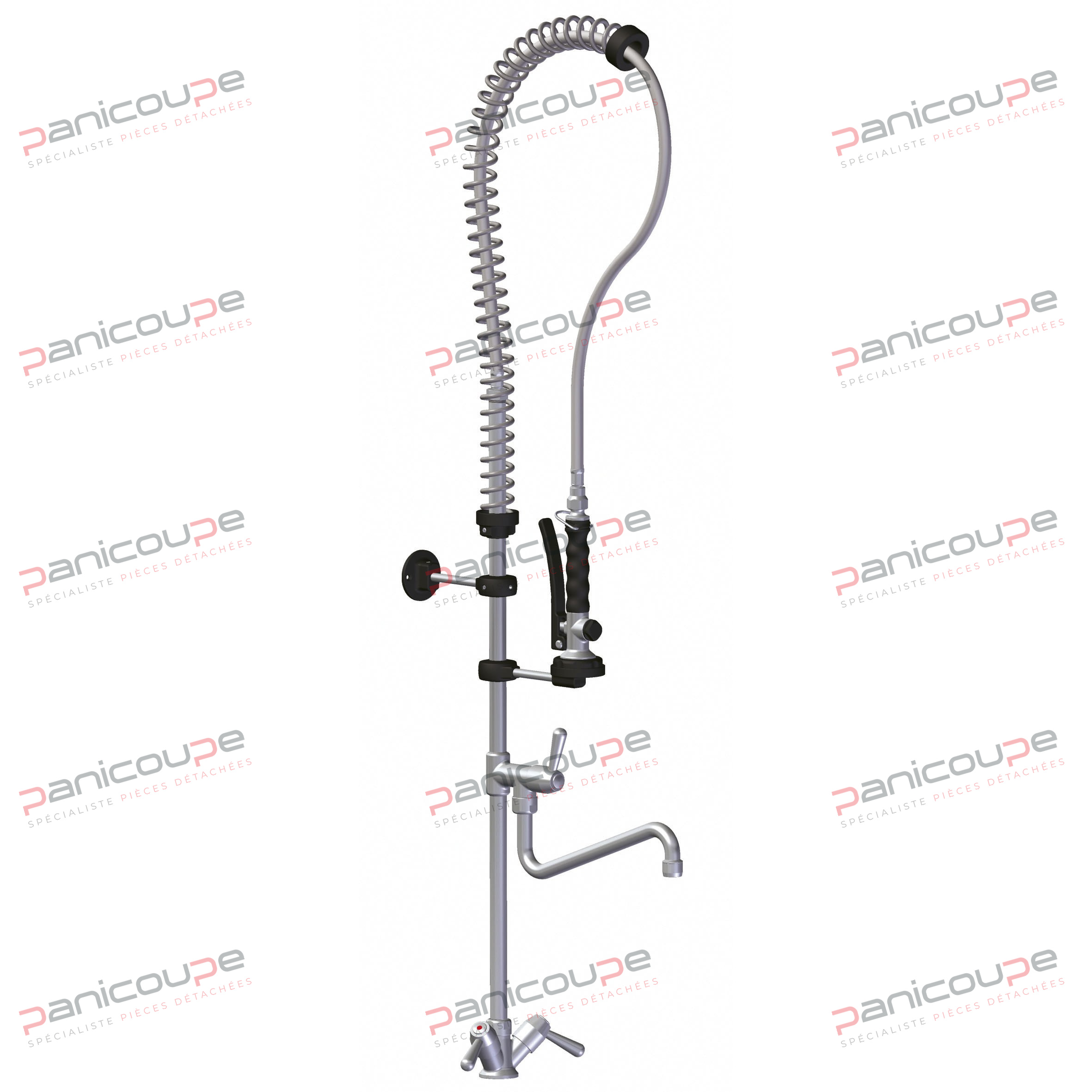 PRE-WASH HAND SHOWER WITH INTERMEDIATE TAP PROFESSIONAL RANGE product photo