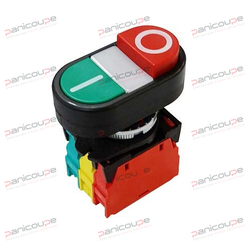 DOUBLE PUSHBUTTON M/A SIGHT GLASS NOT product photo