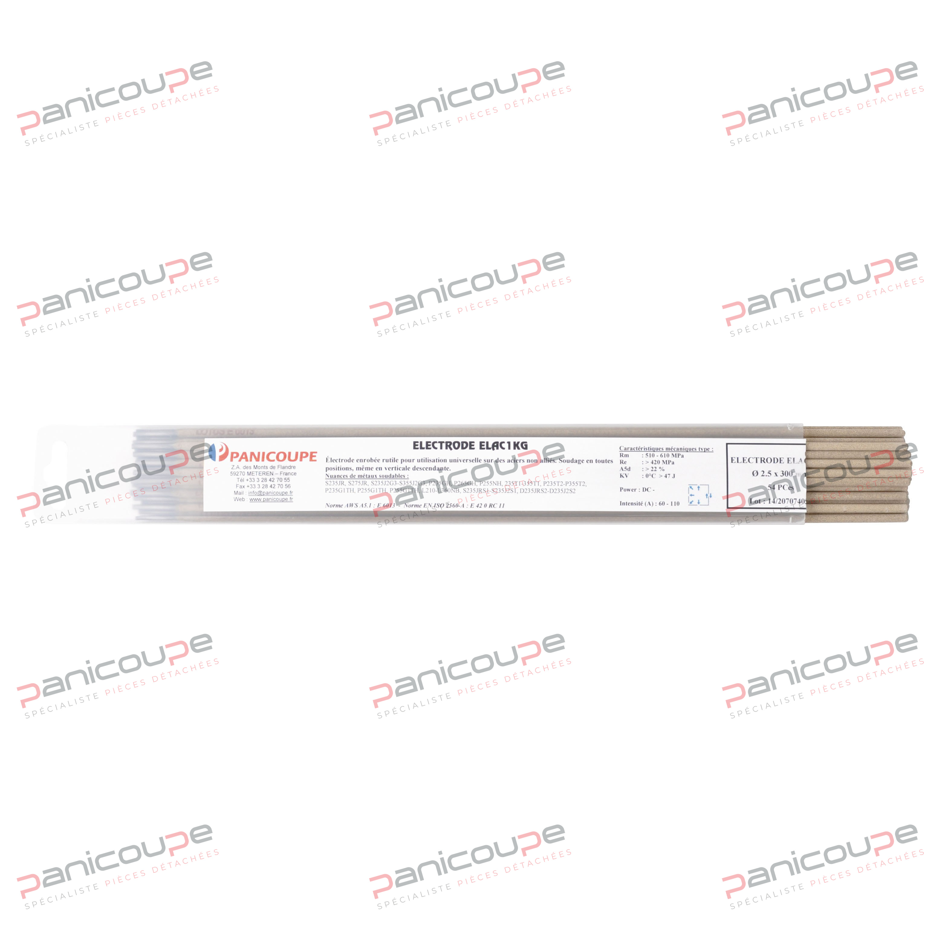 ELECTRODES FOR STEEL product photo