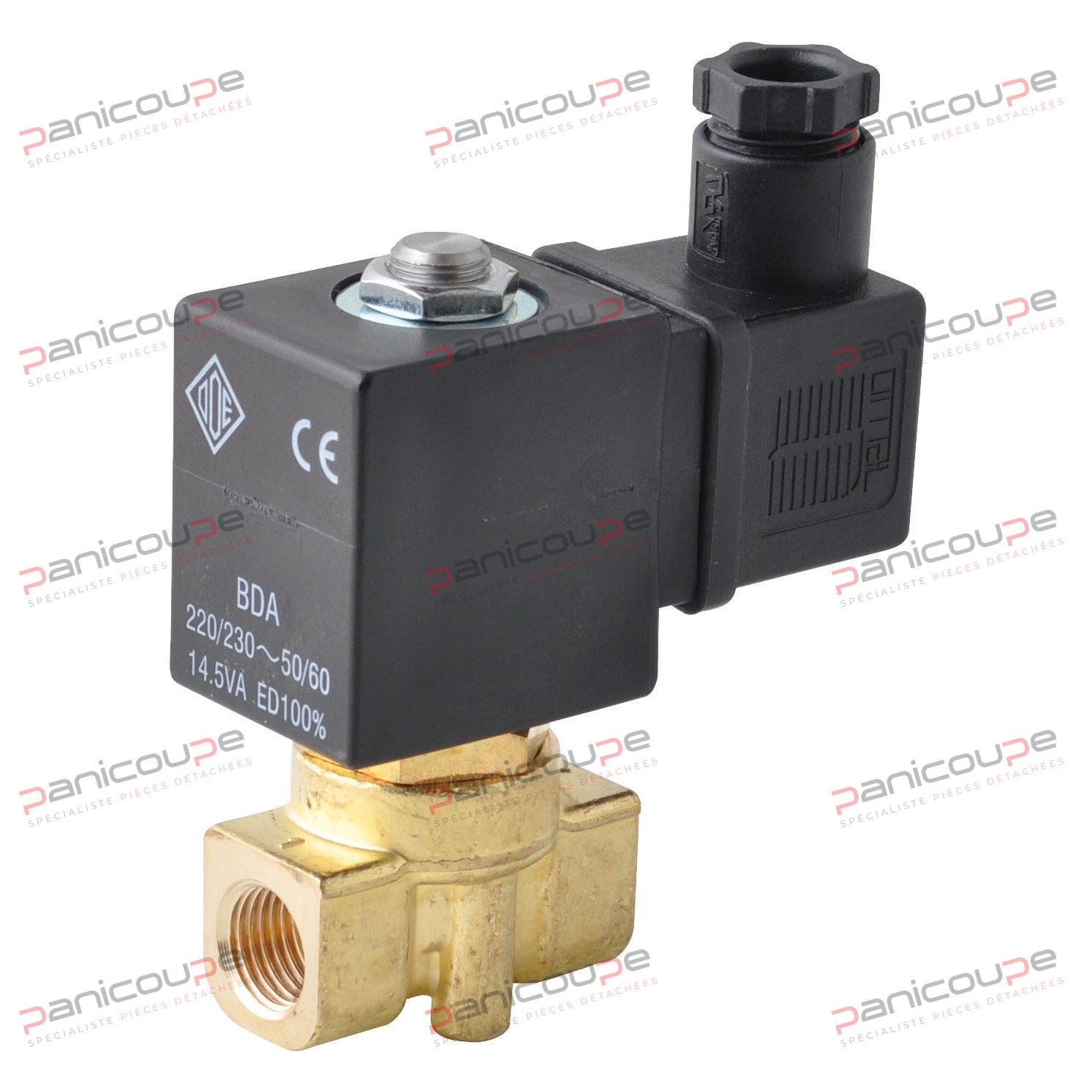 &Eacute;LECTROVANNES LAITON 1/8&rdquo; &Agrave; 1/4&rdquo; product photo