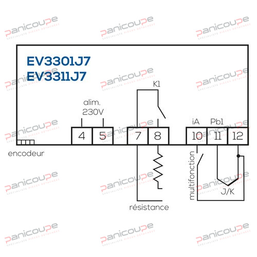 REGULATOR for electric pastry oven EV3301 product photo
