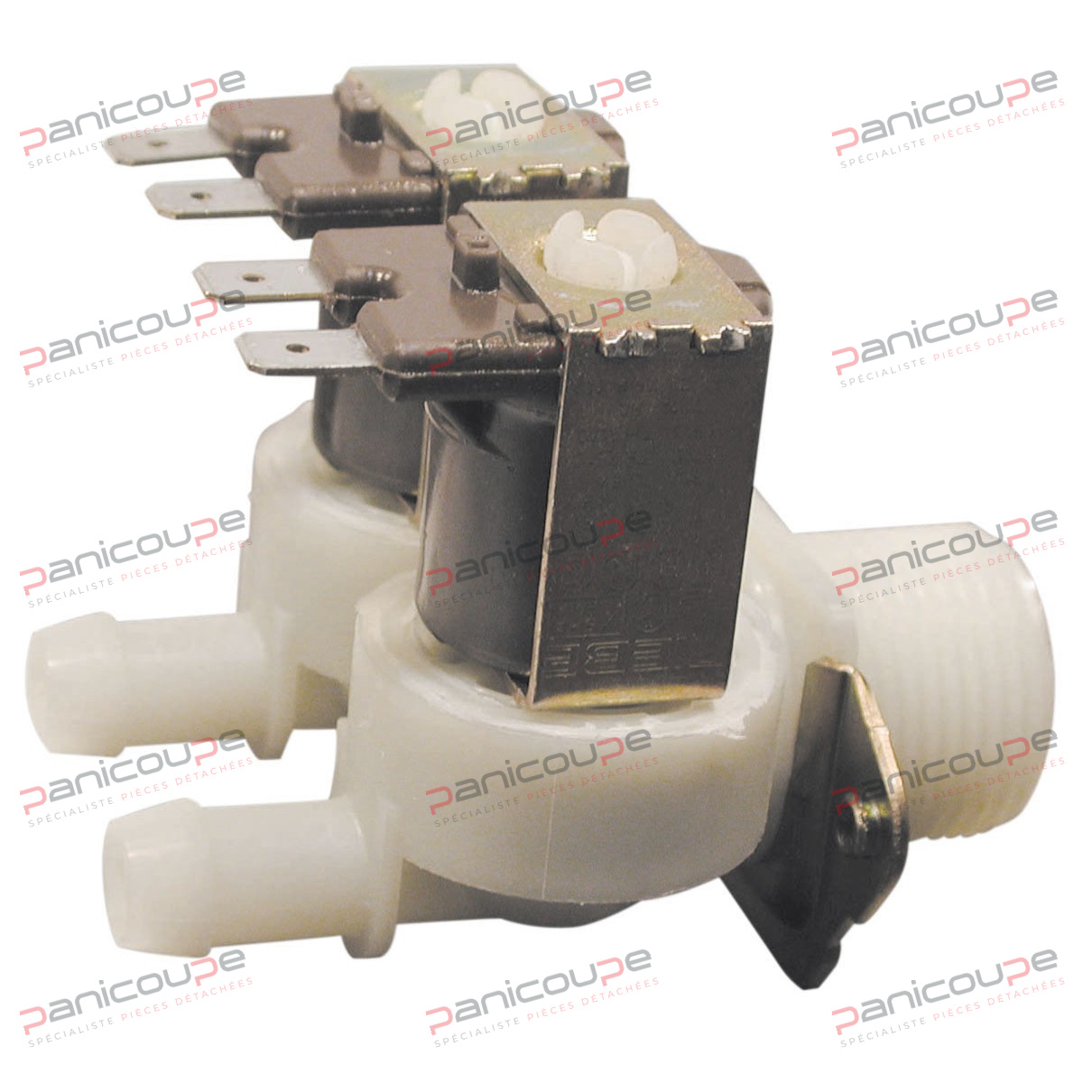 STRAIGHT 180&deg; 2-WAY PLASTIC BODY SOLENOID VALVE product photo
