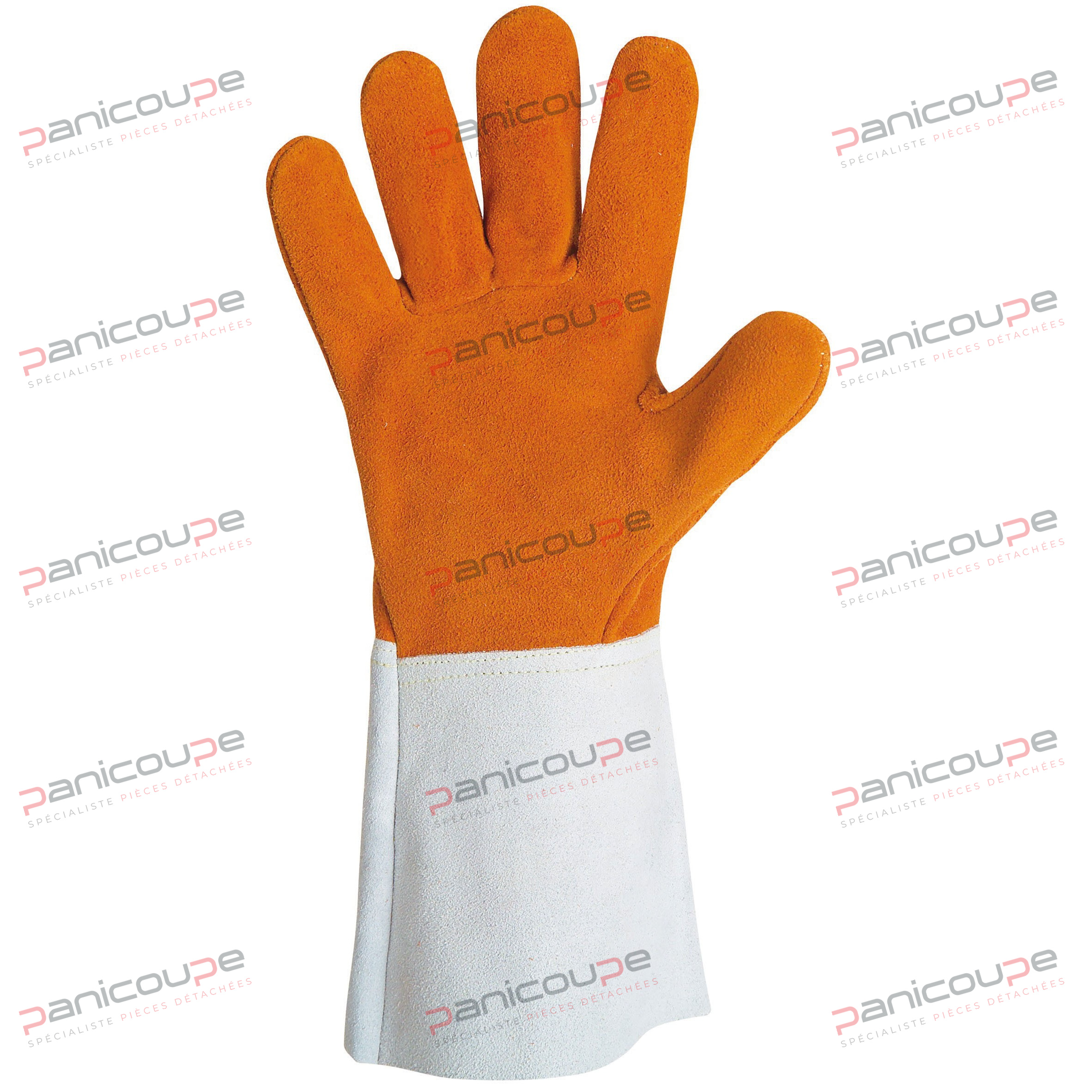 KNURLING GLOVES - FLAME-RETARDANT LEATHER product photo
