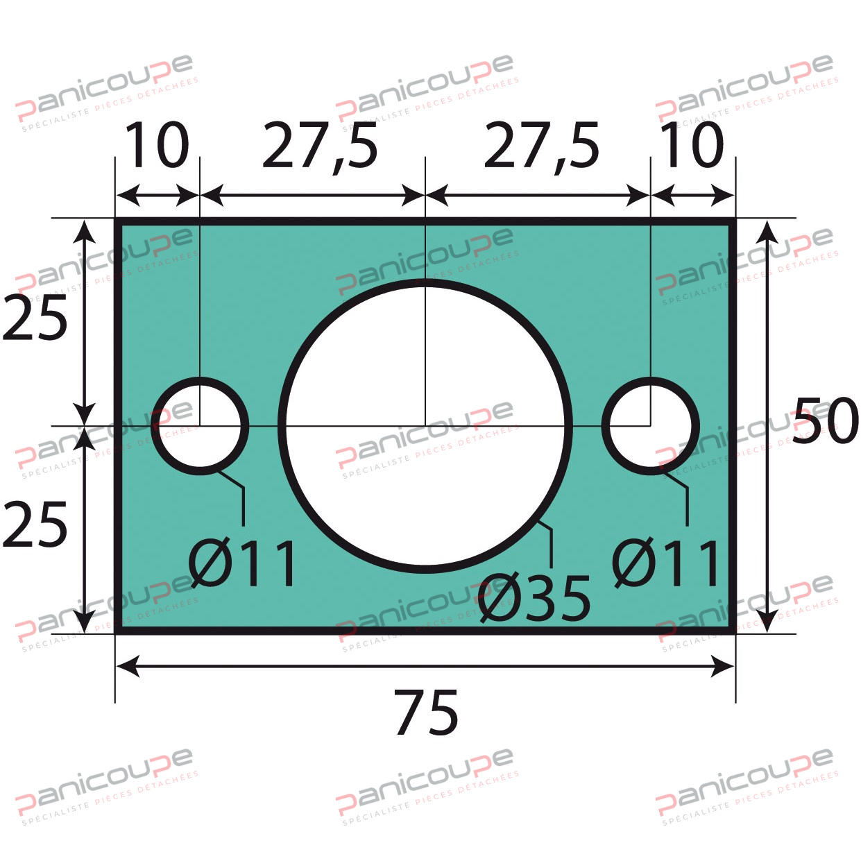 NOZZLE TUBE GASKET product photo