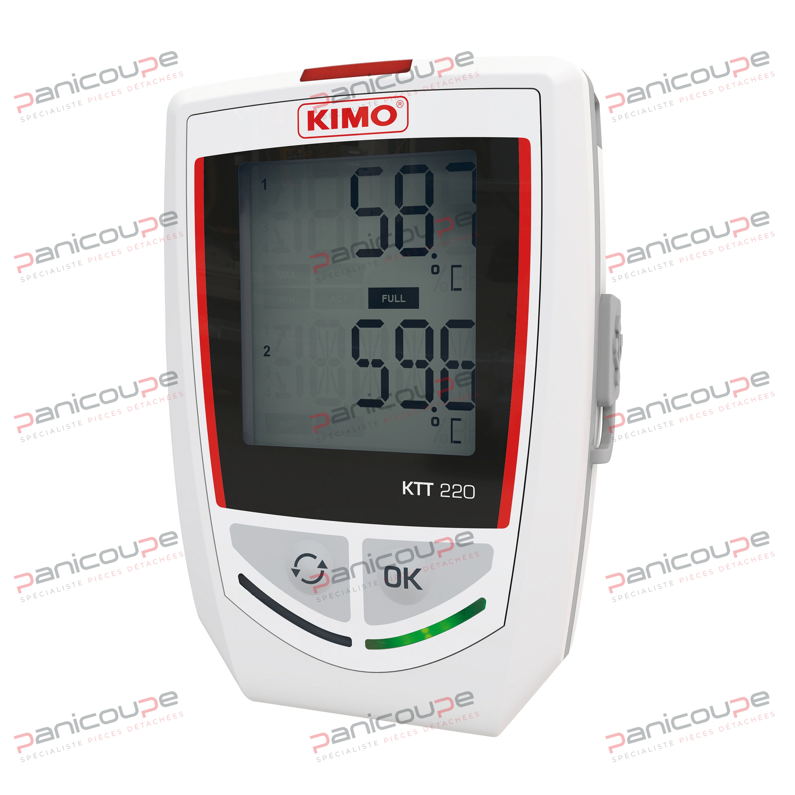 STAND-ALONE 2-INPUT TEMPERATURE RECORDER product photo