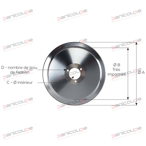 KNIFE 370-326-57-4 ABM G370, product photo