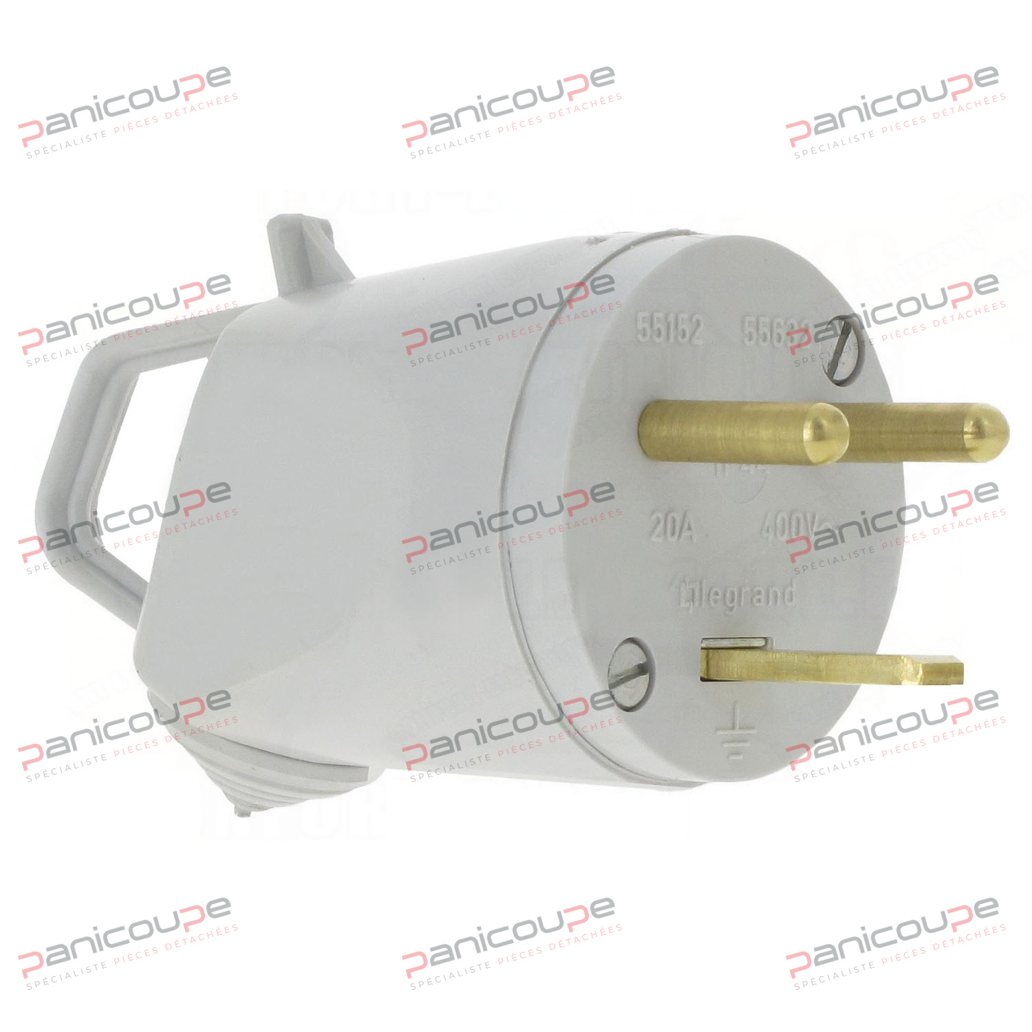 PLUG 2P + T - 20A - 400V PLEXO product photo