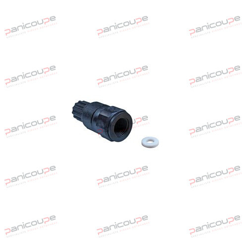 4 X 6 MM INLET FITTING. 1/4'' OUTLET FITTING product photo