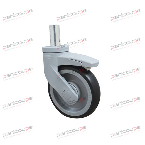 NYLON SWIVEL CASTORS WITH STEM AND BRAKE product photo
