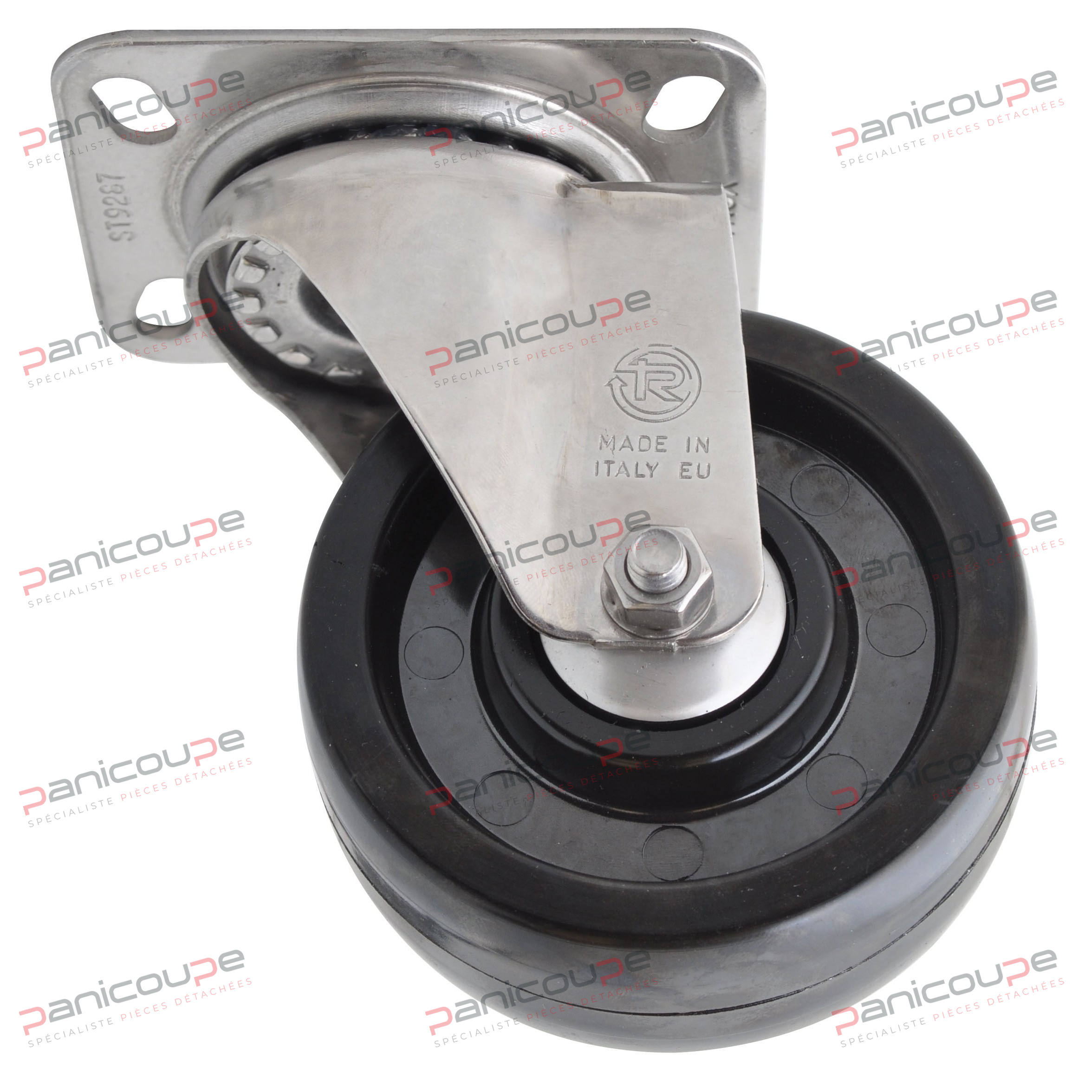 ROULETTES HT PIVOTANTES ROULEMENTS &Agrave; BILLES CHAPES INOX product photo