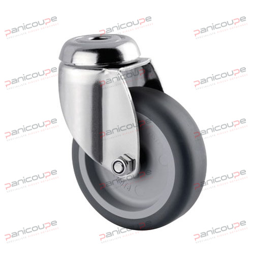 STAINLESS STEEL SWIVEL CASTORS WITHOUT BRAKE product photo