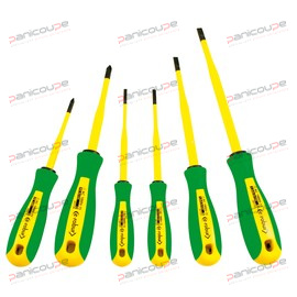 SET OF 6 BI-MATERIAL SCREWDRIVERS product photo