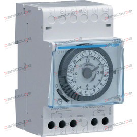 HAGER 24H CLOCKS 3 MODULES - WITHOUT POWER RESERVE product photo