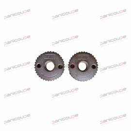 SET OF 2 36 MM DIAMETER SERRATED KNURLS product photo