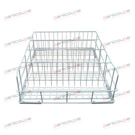 INCLINED GLASS BASKET 500 x 500 x 170 mm product photo