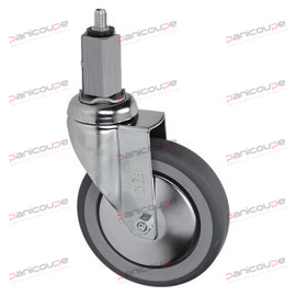SWIVEL CASTORS WITH SQUARE SPINDLE 20 X 20 MM WITHOUT BRAKE product photo