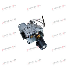 Inlet: 3/8'' F<BR/>Outlet: 3/8'' F<BR/>Temperature control: 60 to 300°C<BR/>Inlet pressure: 50 mbar<BR/>Outlet pressure: 3 to 18 bar<BR/>Bulb: 4 x 75 capillary tubes (1050)<BR/>Note: with handle GAS VALVES product photo