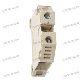 BORNES POUR RAIL DIN CREME product photo