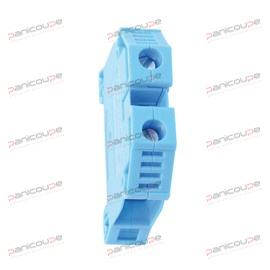 BORNES POUR RAIL DIN BLEU product photo