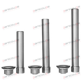 BONDES AVEC SURVERSES EN INOX 1 &rdquo;S 1/2 product photo