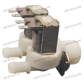 STRAIGHT 180&deg; 2-WAY PLASTIC BODY SOLENOID VALVE product photo