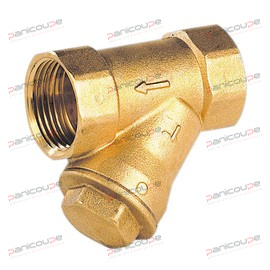 FILTRE &Agrave; EAU EN Y &Agrave; TAMIS TARAUDES product photo