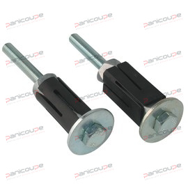 FIXATION EXPANSIBLES POUR ROULETTES &Agrave; OEIL &Oslash; 12 MM product photo