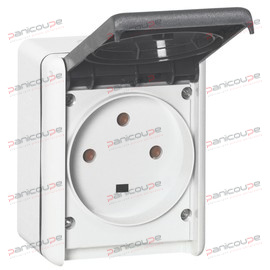 SOCKET 3P + T ETANCHE 32A PLEXO product photo