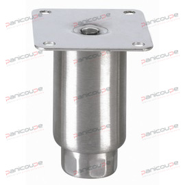 ALL STAINLESS STEEL ADJUSTABLE FEET - MAX. LOAD 900 KG - 100 TO 144 MM product photo