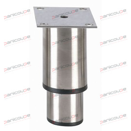 STAINLESS STEEL FEET WITH COMPOSITE BASE - MAX. LOAD 780 KG - 145 TO 200 MM product photo