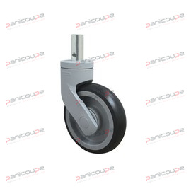 NYLON SWIVEL CASTORS WITH STEM WITHOUT BRAKE product photo