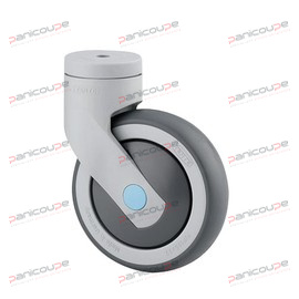 ROULETTES PIVOTANTES CHAPE &Agrave; OEIL SYNTHETIQUE SANS FREIN product photo