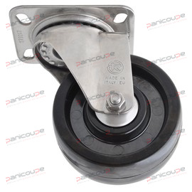 ROULETTES HT PIVOTANTES ROULEMENTS &Agrave; BILLES CHAPES INOX product photo